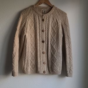 Vintage Nordstrom 100% Wool Cardigan